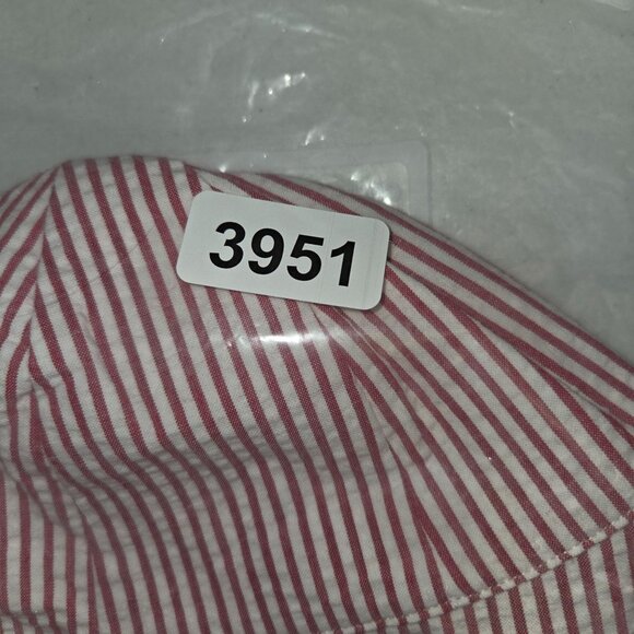 Janie & Jack Baby Girls Striped Sun Hat With Bow 3-6 Months Cotton 3951 - Picture 5 of 5